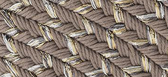 Metallic Braided Fabric